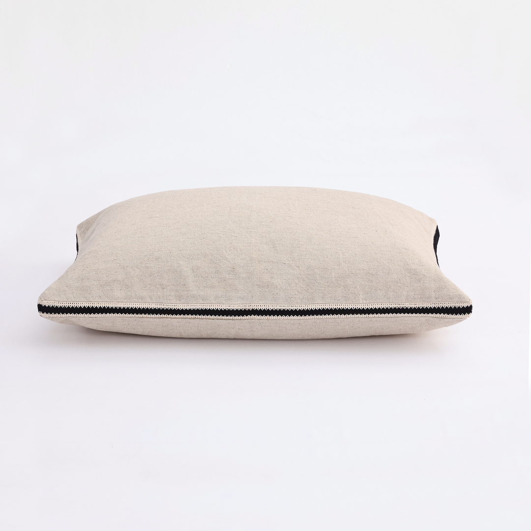 MM Linen | Linea Cushion 60 x 40cm | Natural image 0